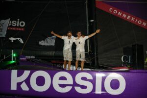 koesio 2ème de la transat jacques vabre