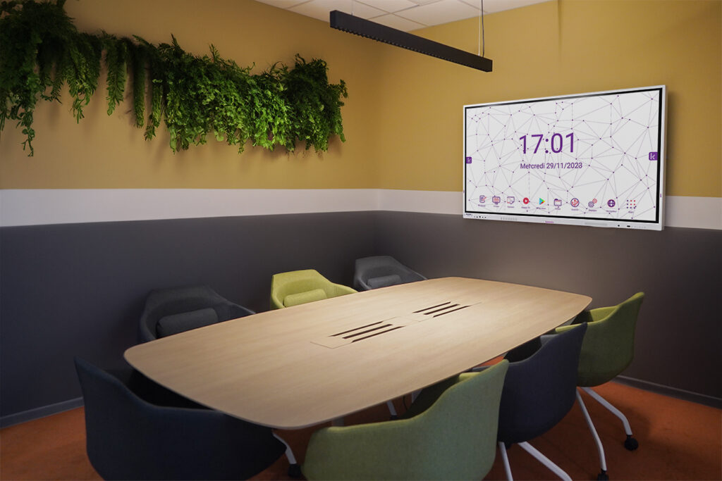 Ecran interactif Koesio Screen ISI Touch salle de réunion