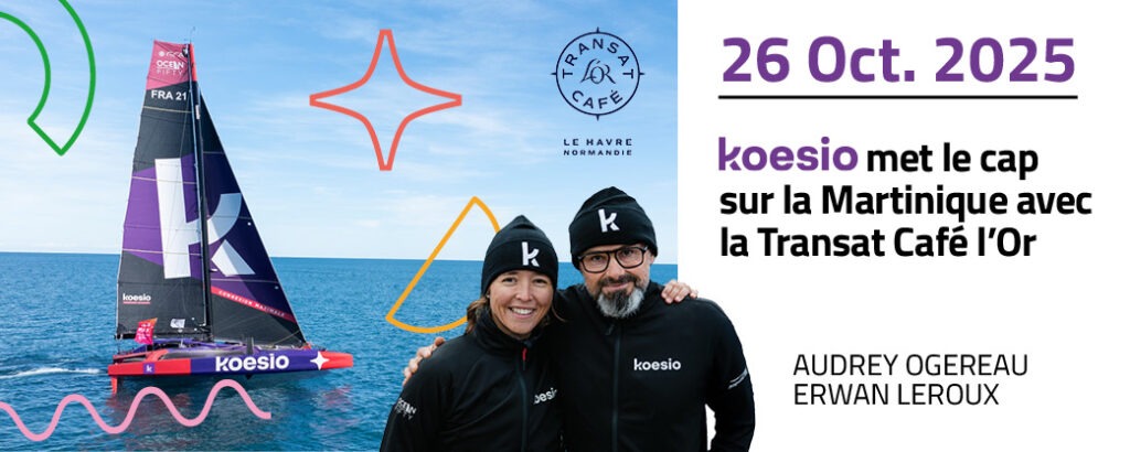 Erwan et Audrey - transat Café l'Or