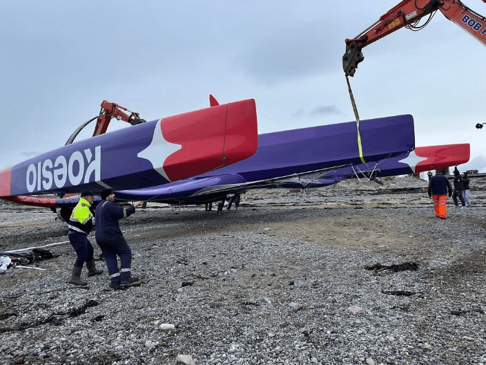 Bateau Koesio chavirage Transat café l'or