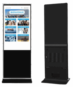 totem intérieur tacile 43 pouces koesio