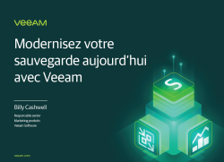Modernisez Votre Sauvegarde Aujourdhui Avec Veeam